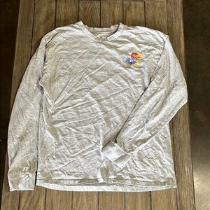 Kansas Gray Long Sleeve Tee